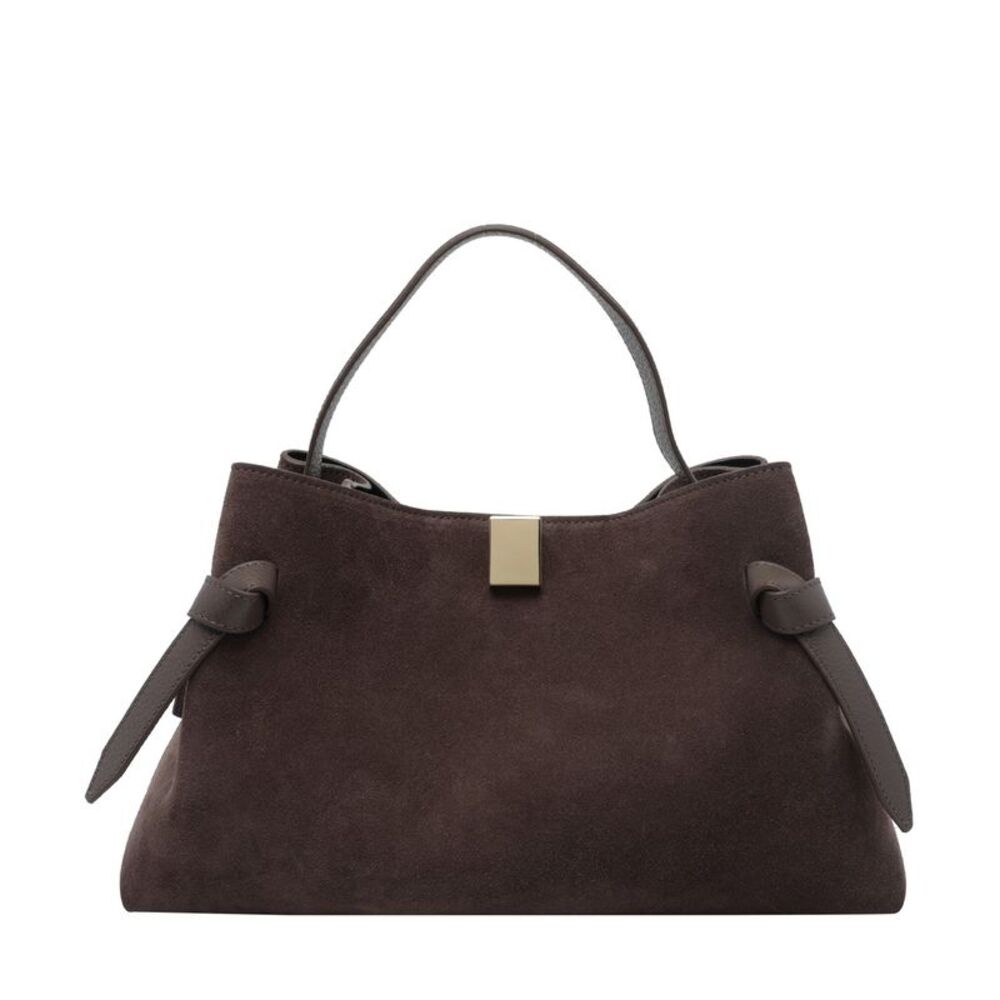 Yuzefi Women Suede Gyoza Handbag